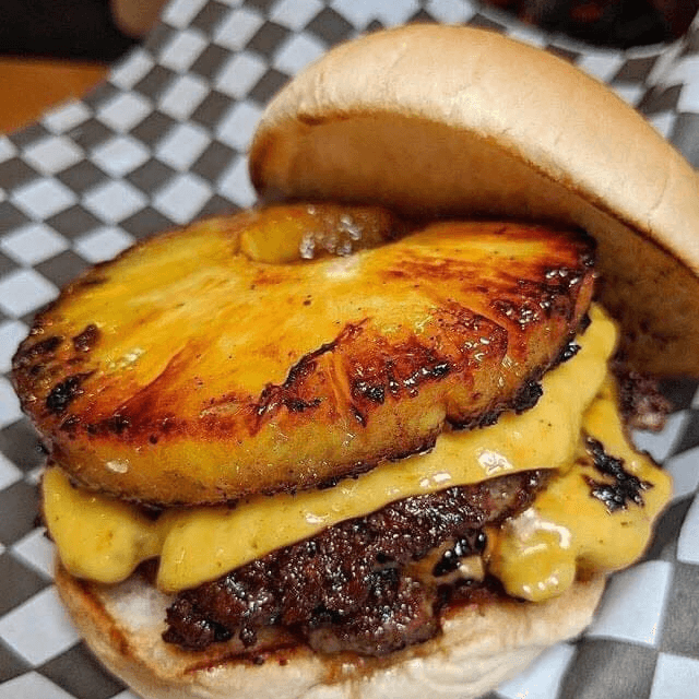 Hamburguesa Hawaiana