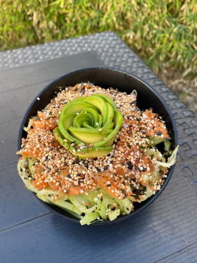 Ensalada de salmón