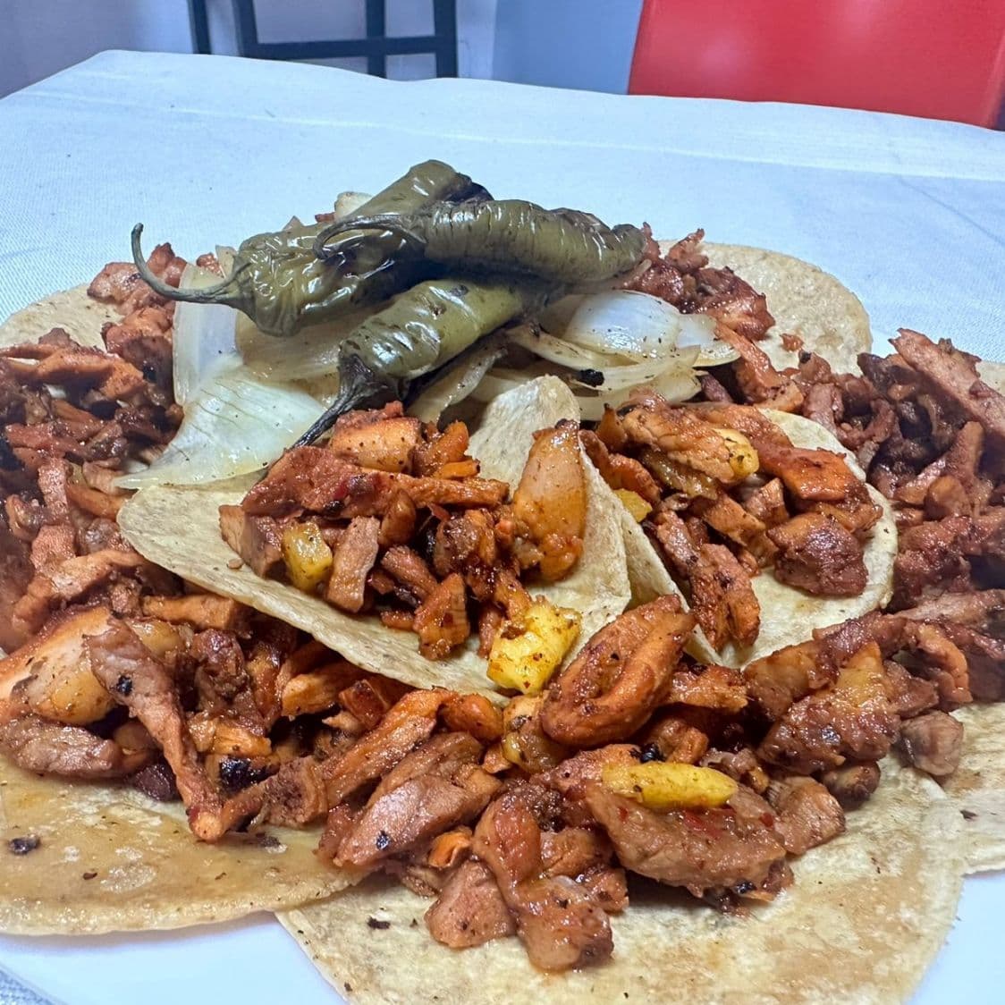 Taco adobada