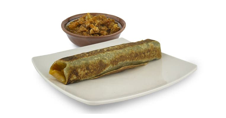 Burritos de papa chicharron