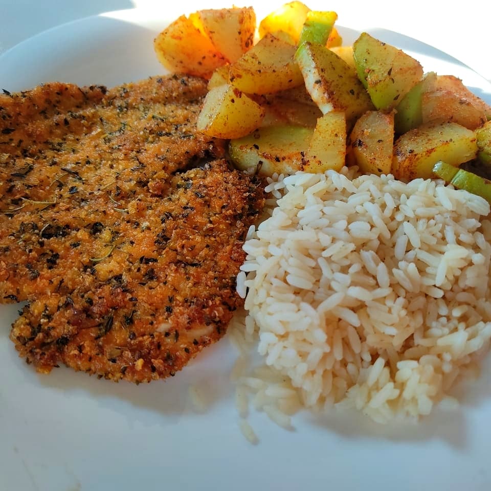 Milanesa de Pollo Empanizada