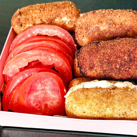 Croquetas de Jamón Serrano con Pollo