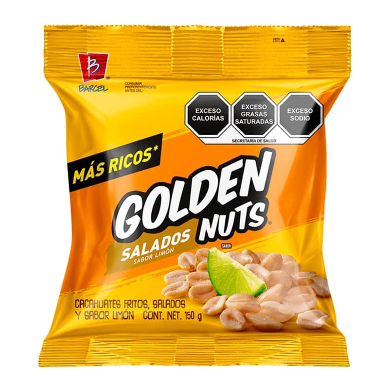 Golden Nuts Cacahuates Salados 150 gr