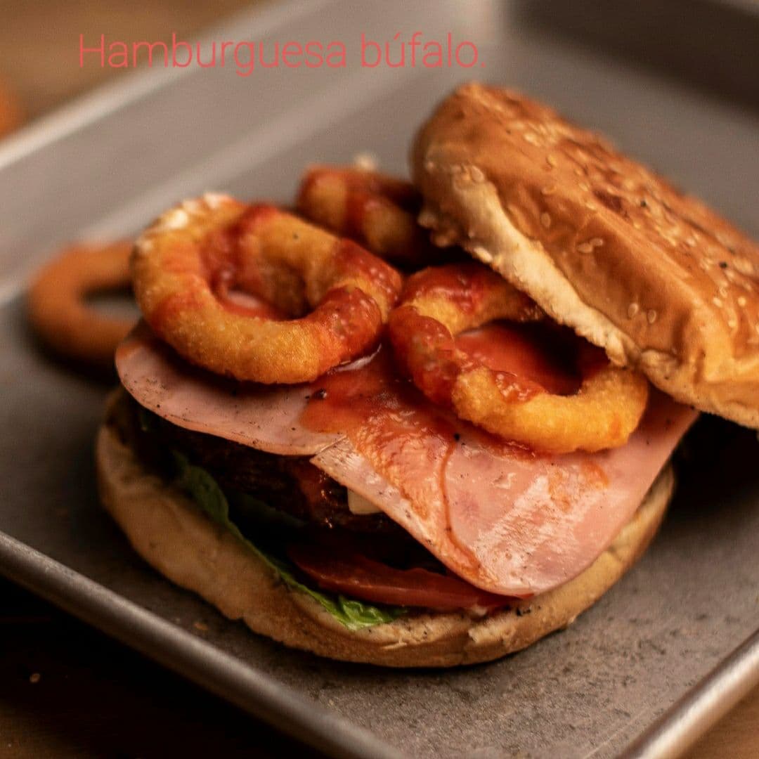 Hamburguesa buffalo