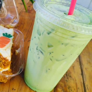 Matcha Latte en las Rocas