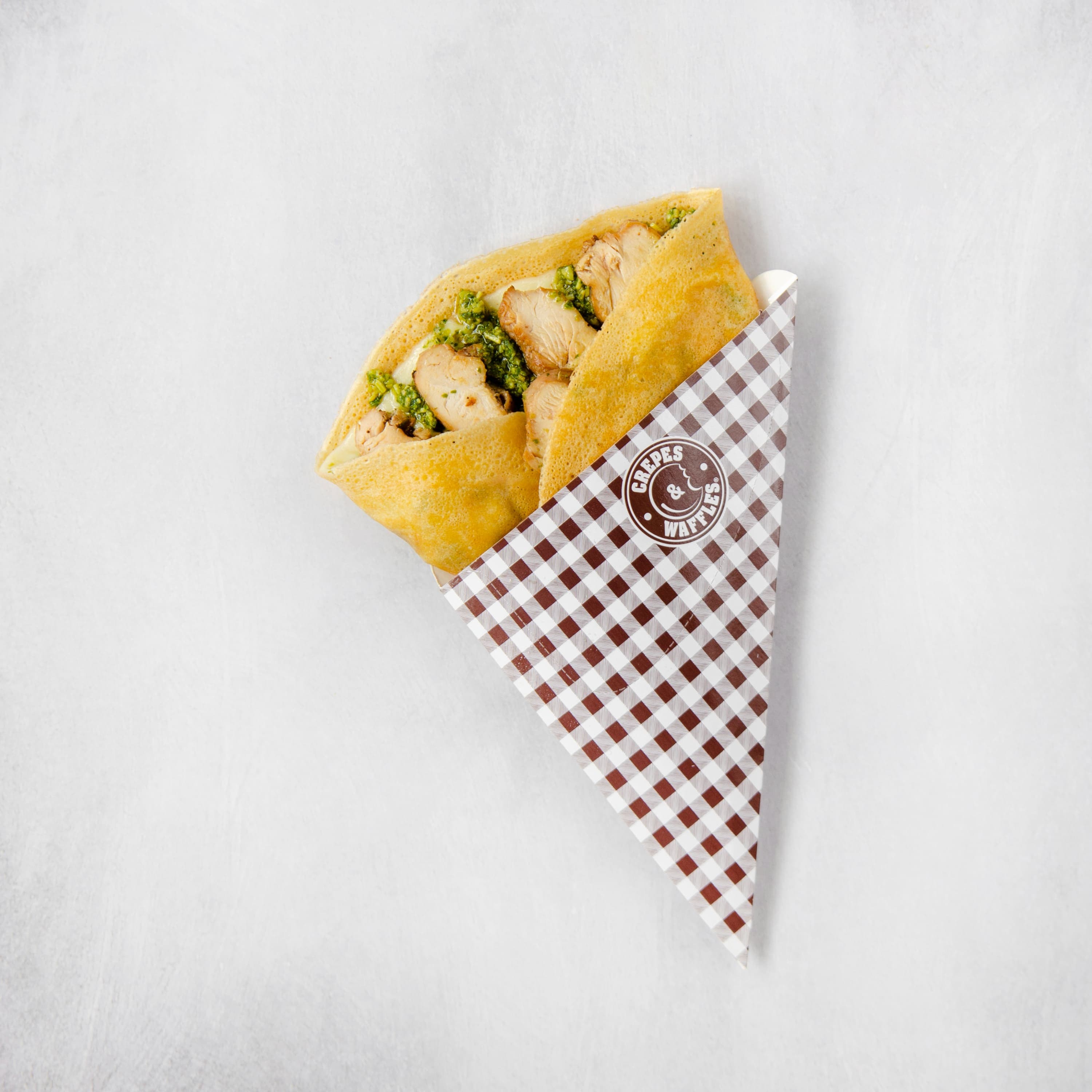 Crepe con Pechuga de Pollo