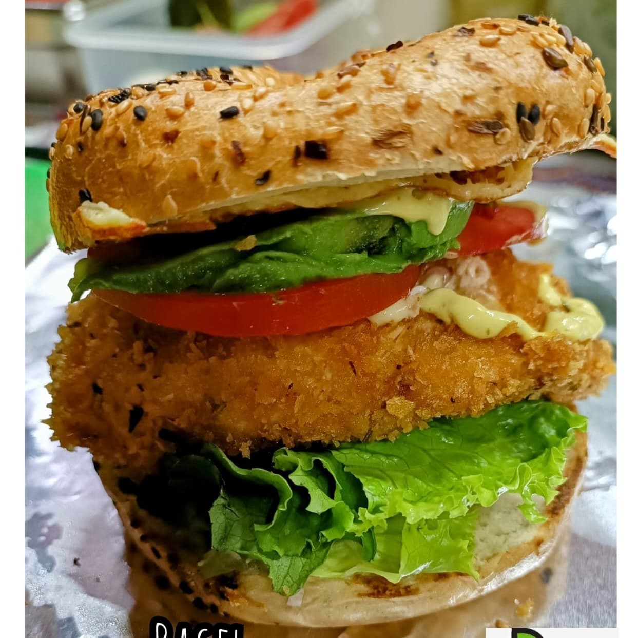 Bagel Pechuga Rellena