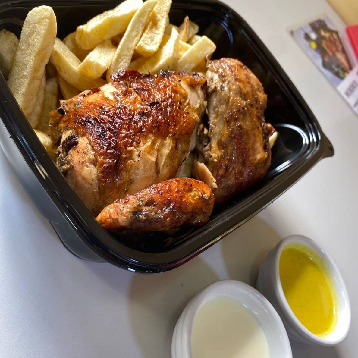 1/2 POLLO A LA BRASA