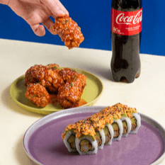 Sunsushi # 1 + Alitas + Bebida