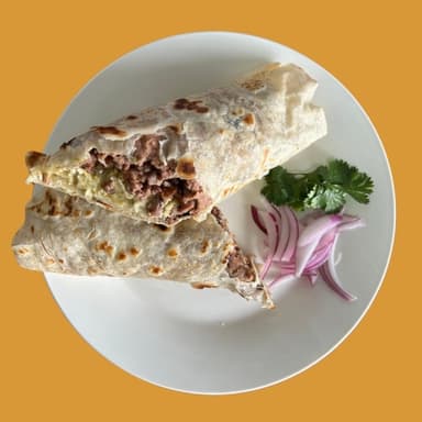 Burrito de Arrachera con Chilaquiles
