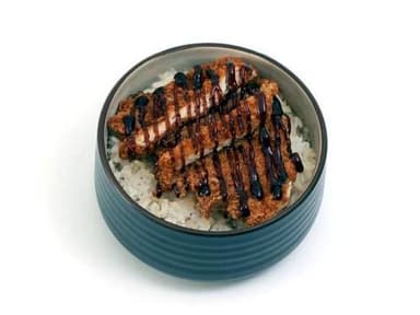 Bowl Tazón de Pollo Empanizado con arroz blanco