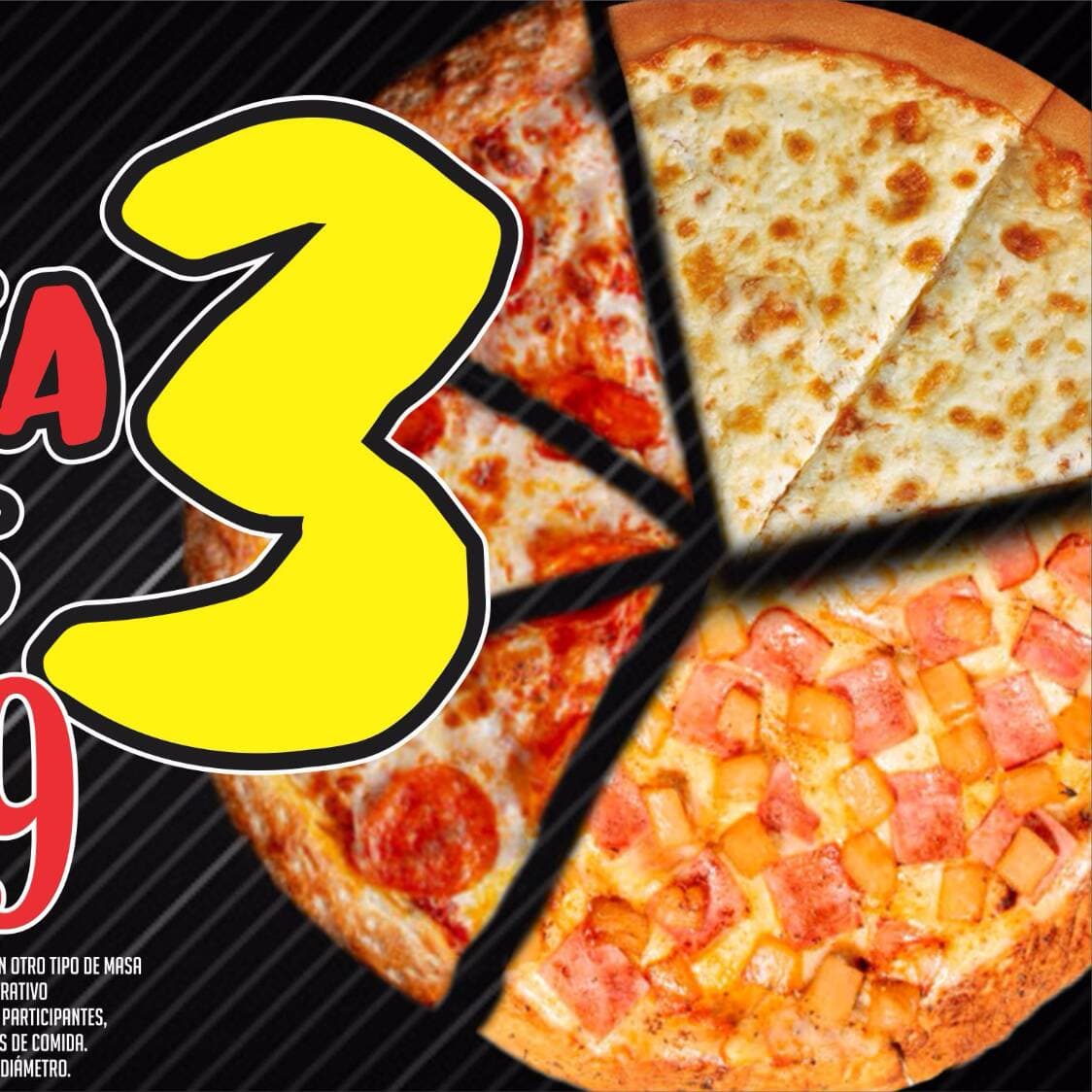Pizza 3 Estaciones