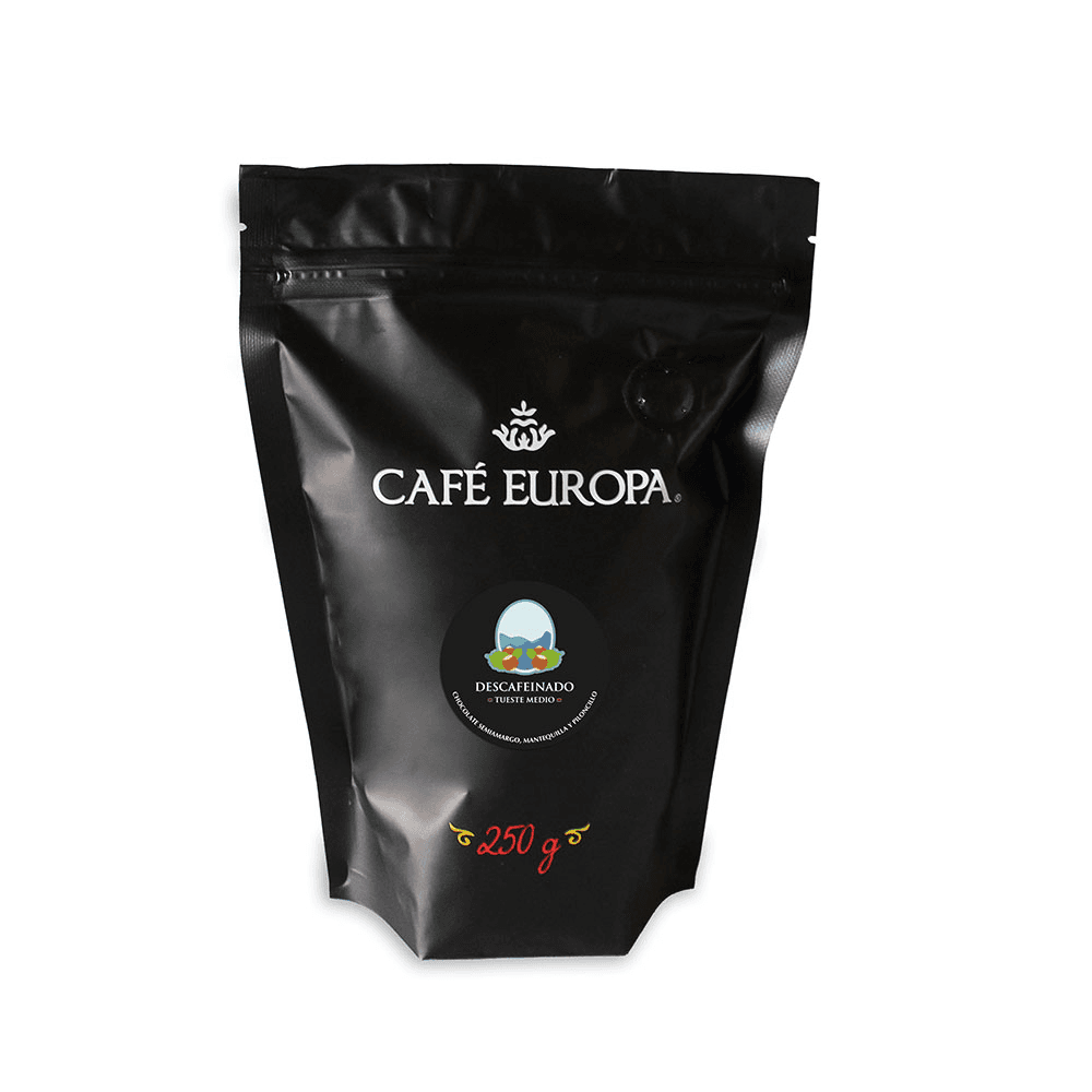 Descafeinado Tueste Medio. 250 G