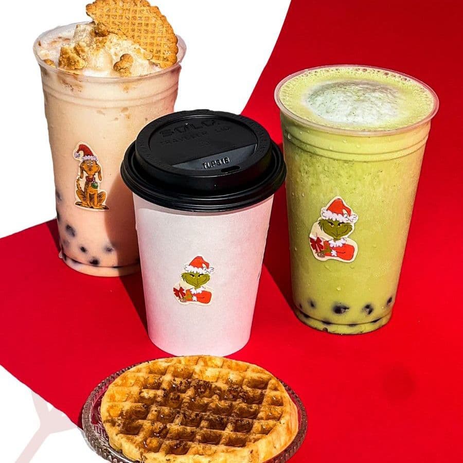 Waffle y tapioca
