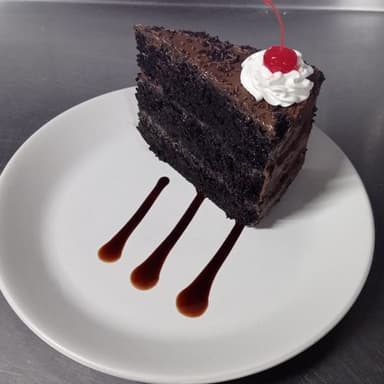 Rebanada de Pastel de Chocolata