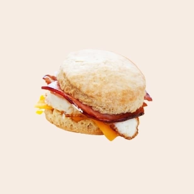 Biscuit de Huevo, Jamón y Queso
