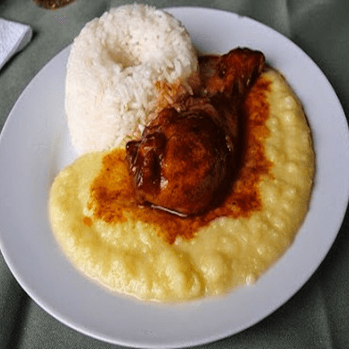 Asado de Pollo con Pure