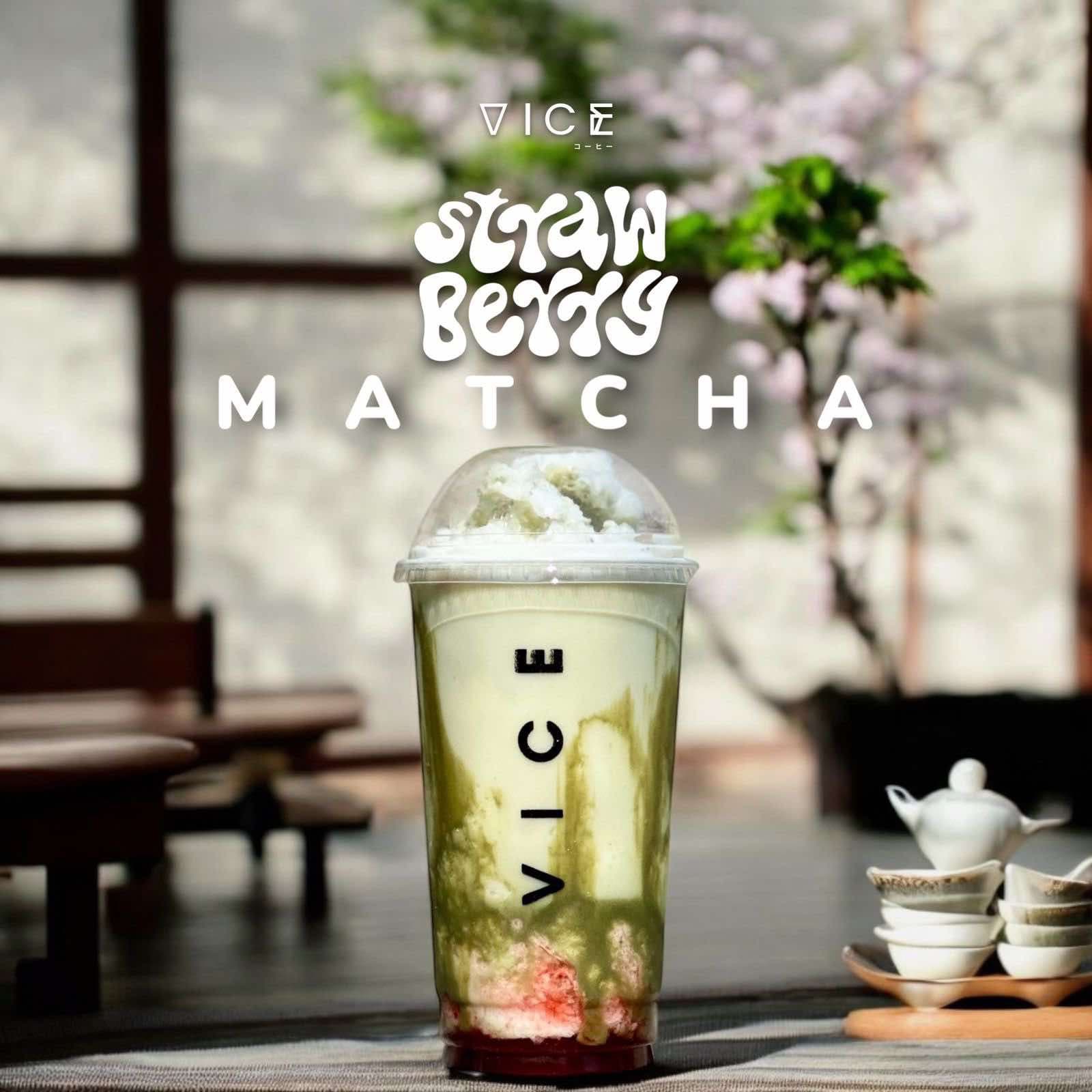 Strawberry Matcha