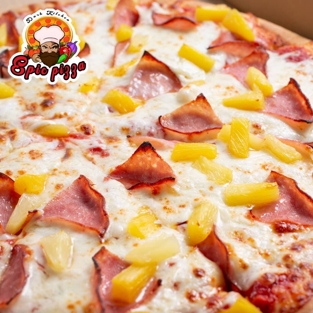 Pizza Hawaiana 8 Rebanadas