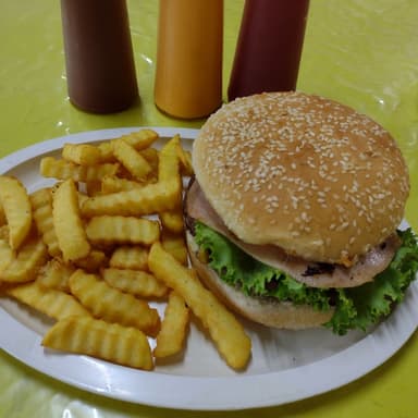 Hamburguesa Sencilla de Arrachera