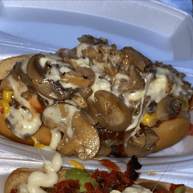 Hot Dog con Champiñones