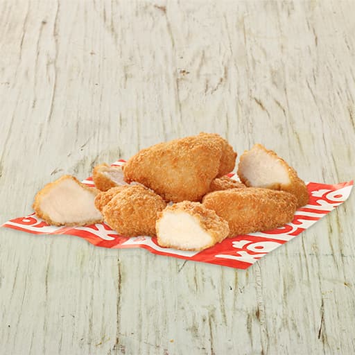 6 nuggets de pollo