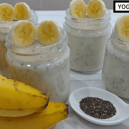 PLATANO CON YOGURTH GRIEGO