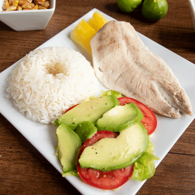 Filete de Pescado Bonito al Vapor