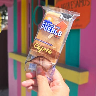 Paleta de Cajeta