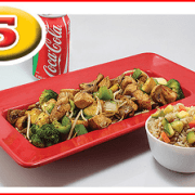 Combo Teppanyaki + Yakimeshi + Refresco