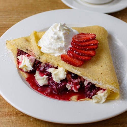 Crepa de Frutos Rojos