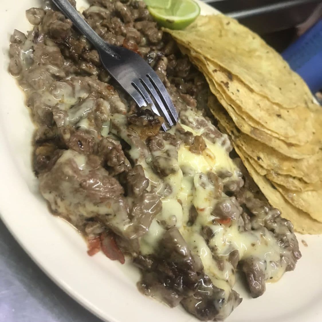 Chuleta con Tocino y Queso