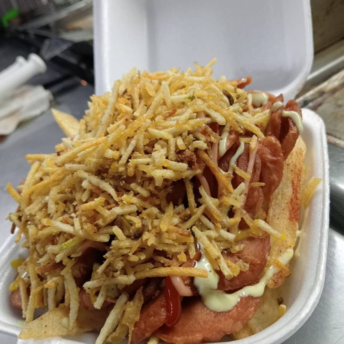 Salchipapa Especial