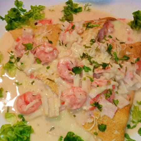 Crepe Marinero- Mediterraneo