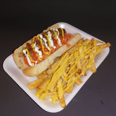 Hot Dog Salchicha de Pavo sin Papas