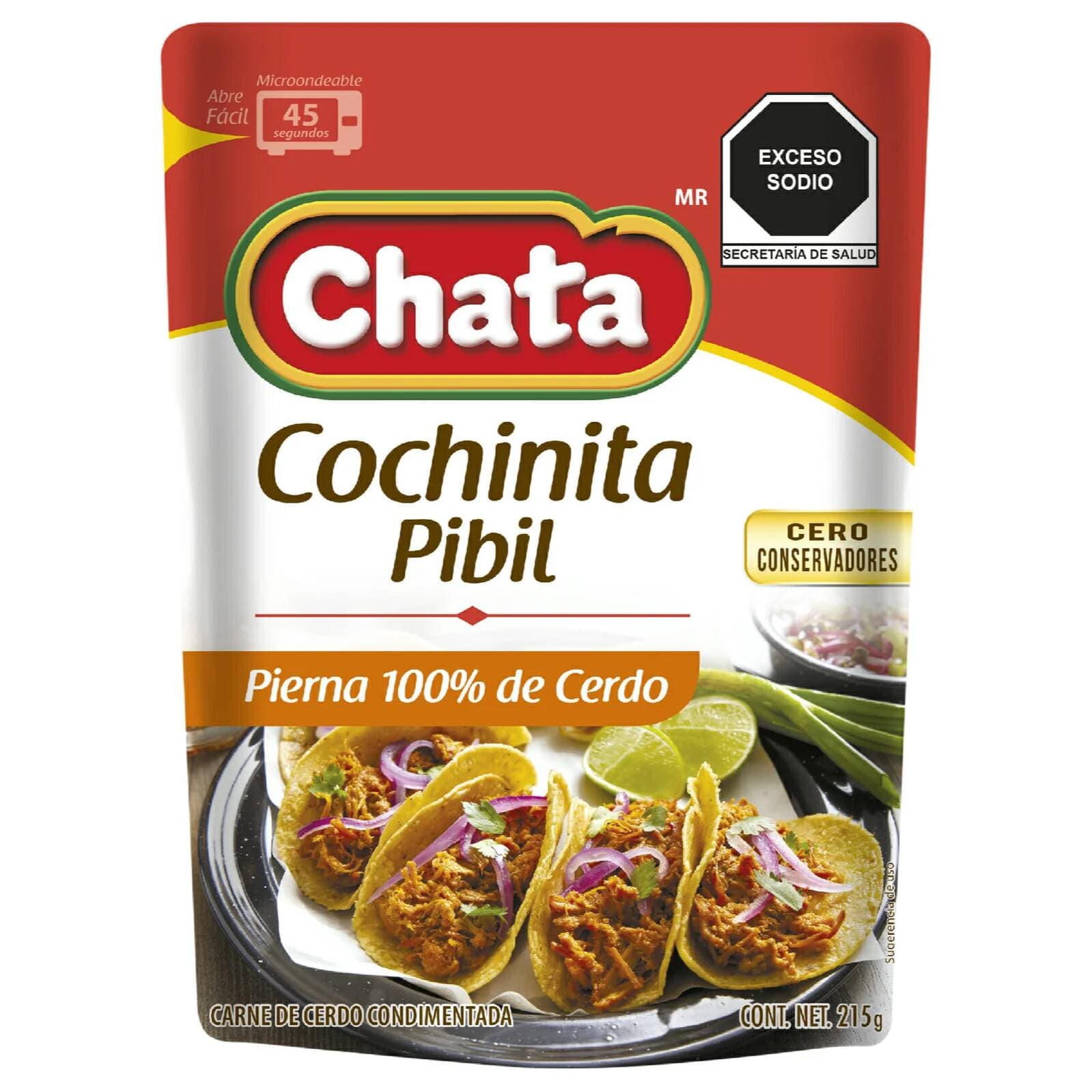 CHATA COCHINITA PIBIL POUCH 215G