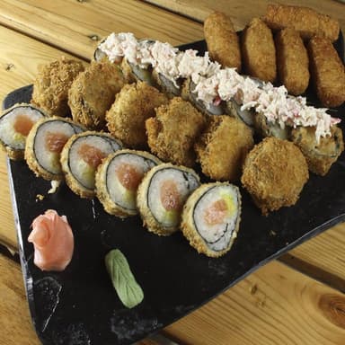 1/2 Combo Sushi Tempura.
