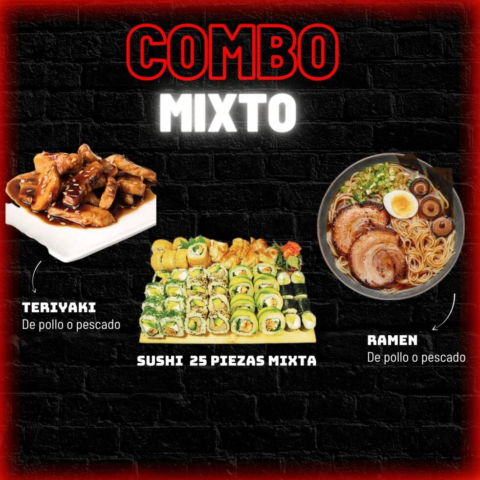 🤓🍜🍱MEGA BOX MIXTO #2   ➕3  TE FRIOS