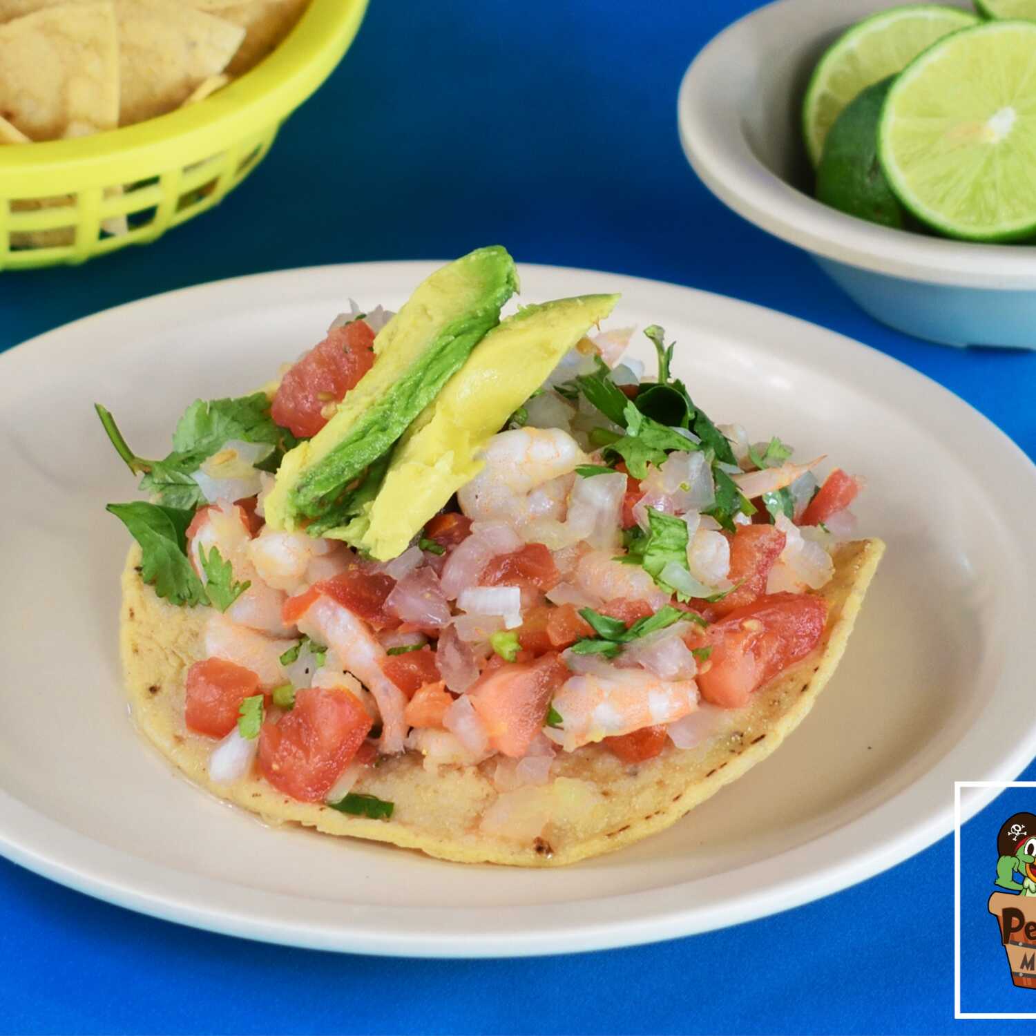 Tostada de Camarón