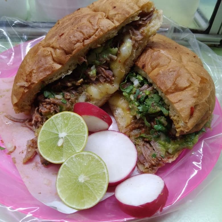 Torta de Birria