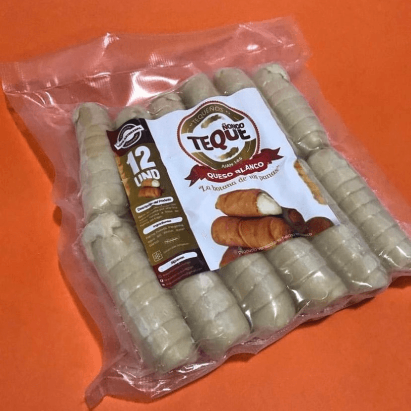 Tequeños Docena de Queso Blanco Congelado