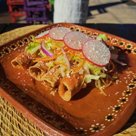 Combo Tacos Dorados de Pollo
