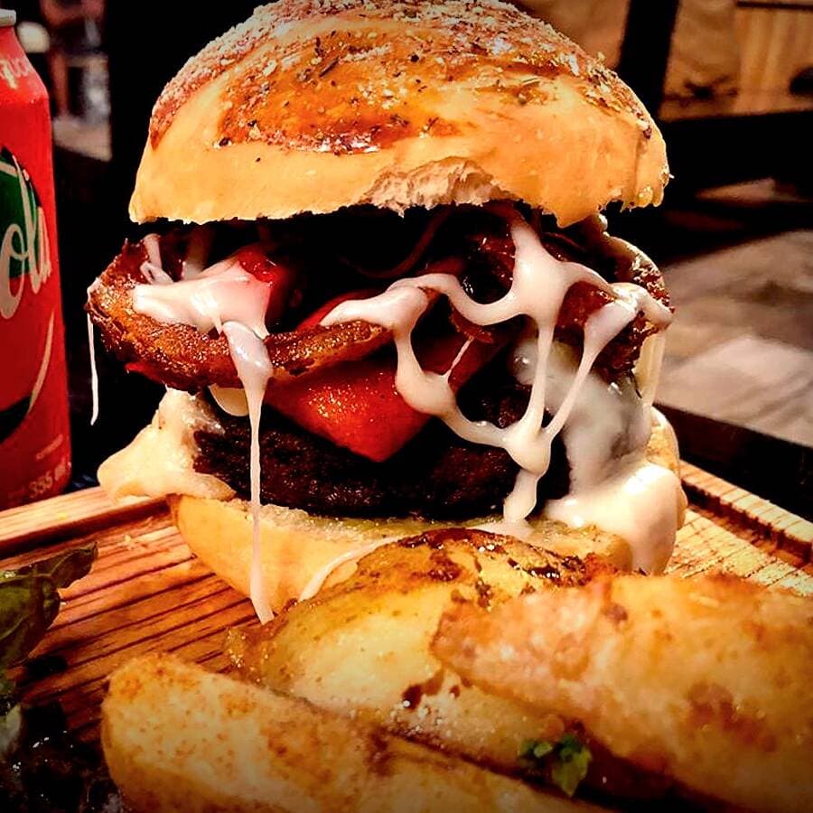 2 Hamburguesas Tartamudas