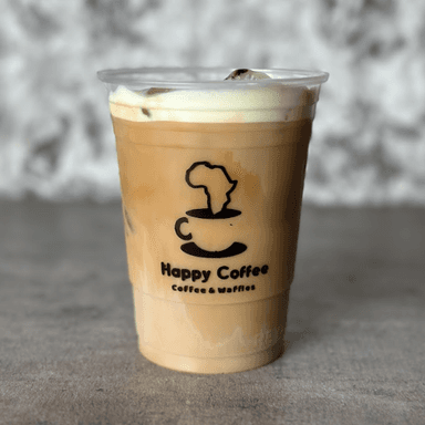 Ice latte banana cream