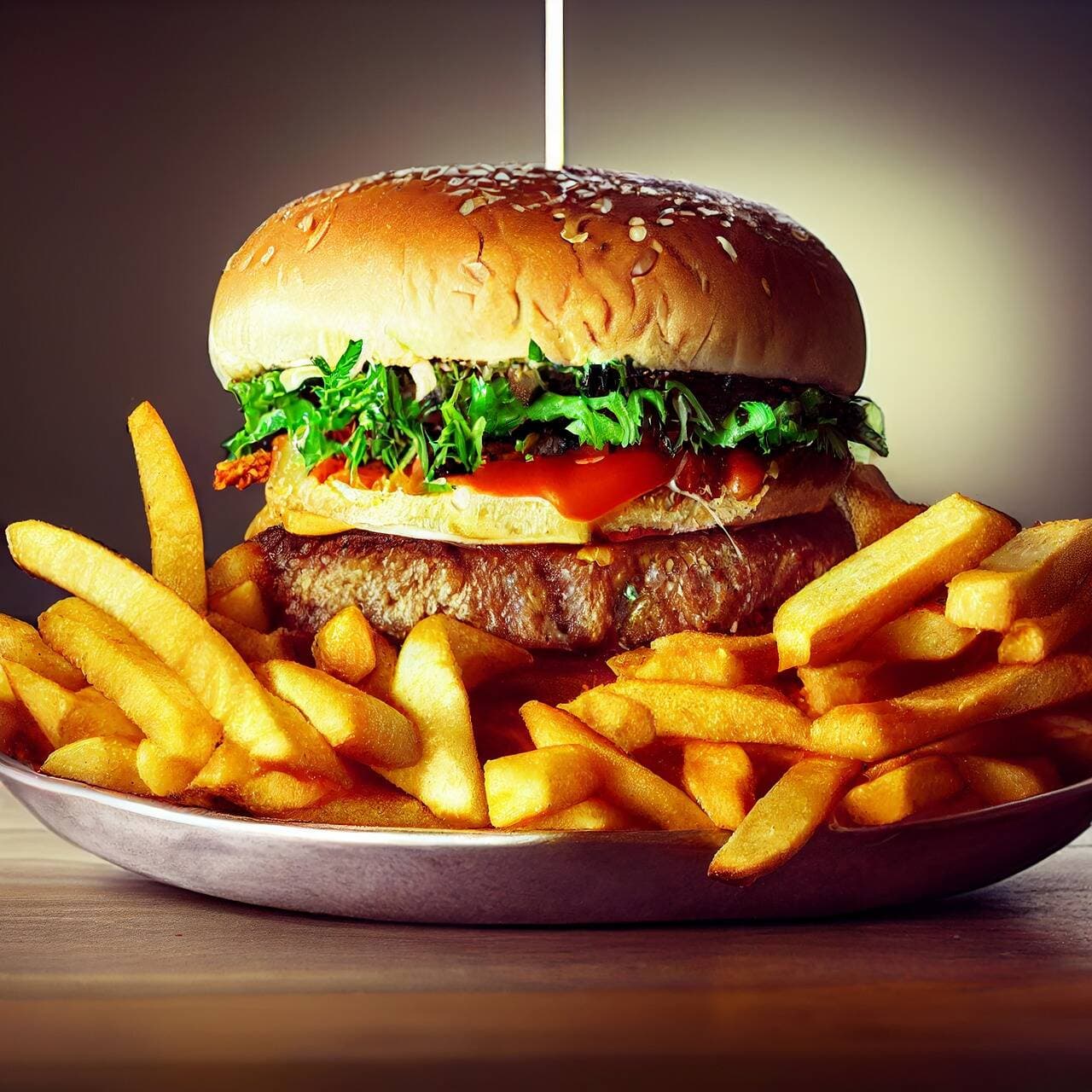 Hamburguesa Sencilla