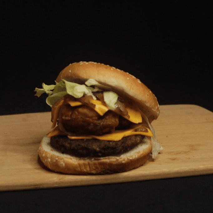 hamburguesa mixta