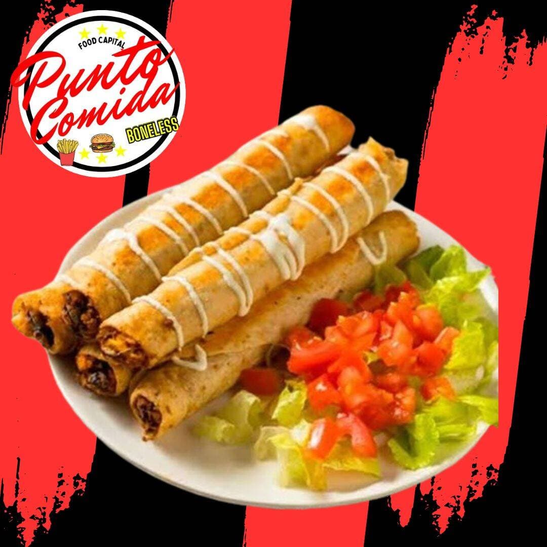 Flautas 5 Pzas