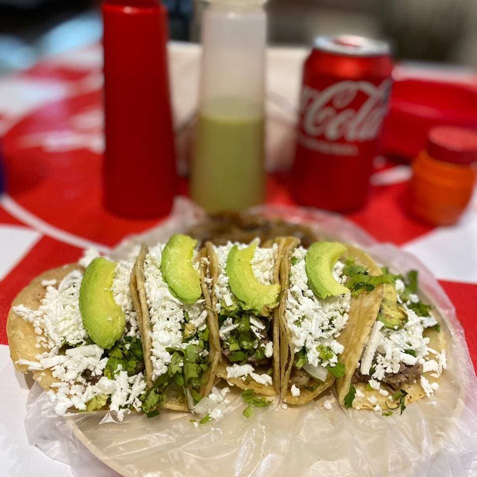 5 Tacos de Bistec