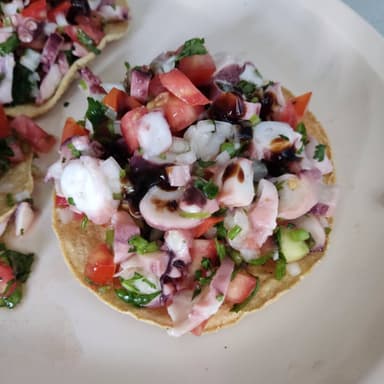 Tostada de Pulpo