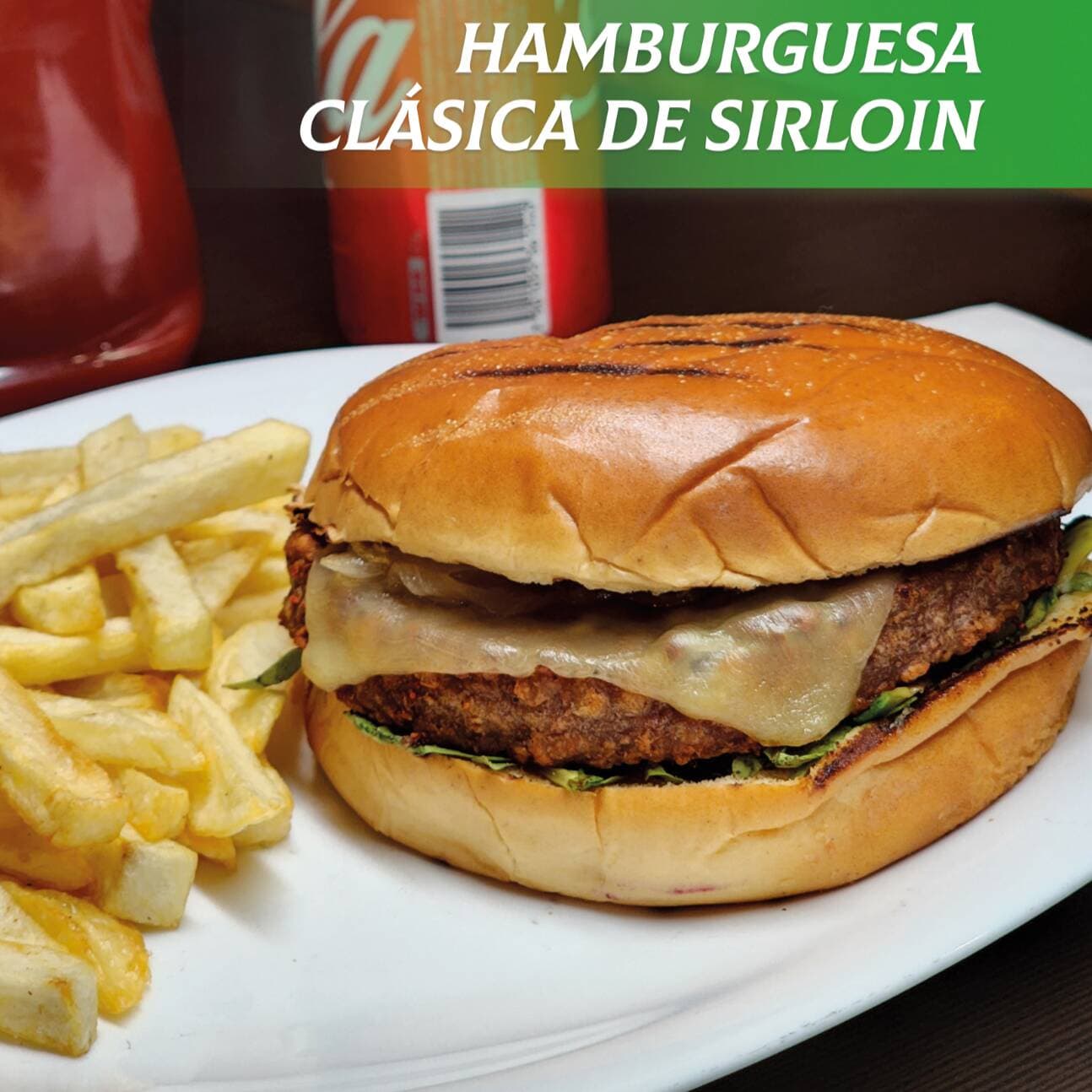 Hamburguesa Clásica de Sirloin